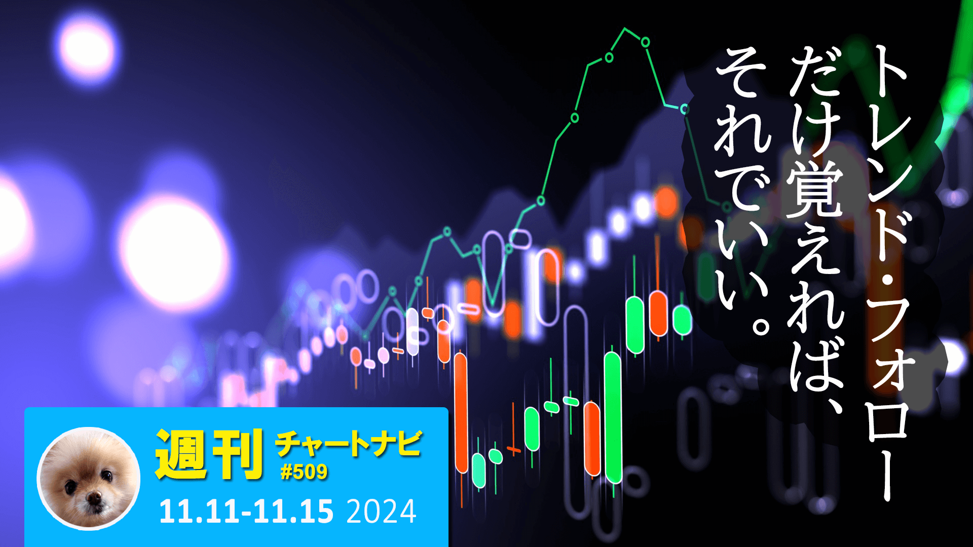 FX初心者向け解説】トレンド発生時に押さえるべき３つの基本ポイント！/週ナビ509 | 迷晴れＦＸ迷晴れＦＸ